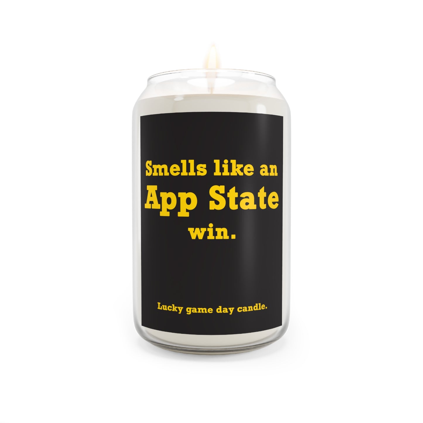 Appalachian State - "Smells like an App State win" scented candle (13.75 oz)