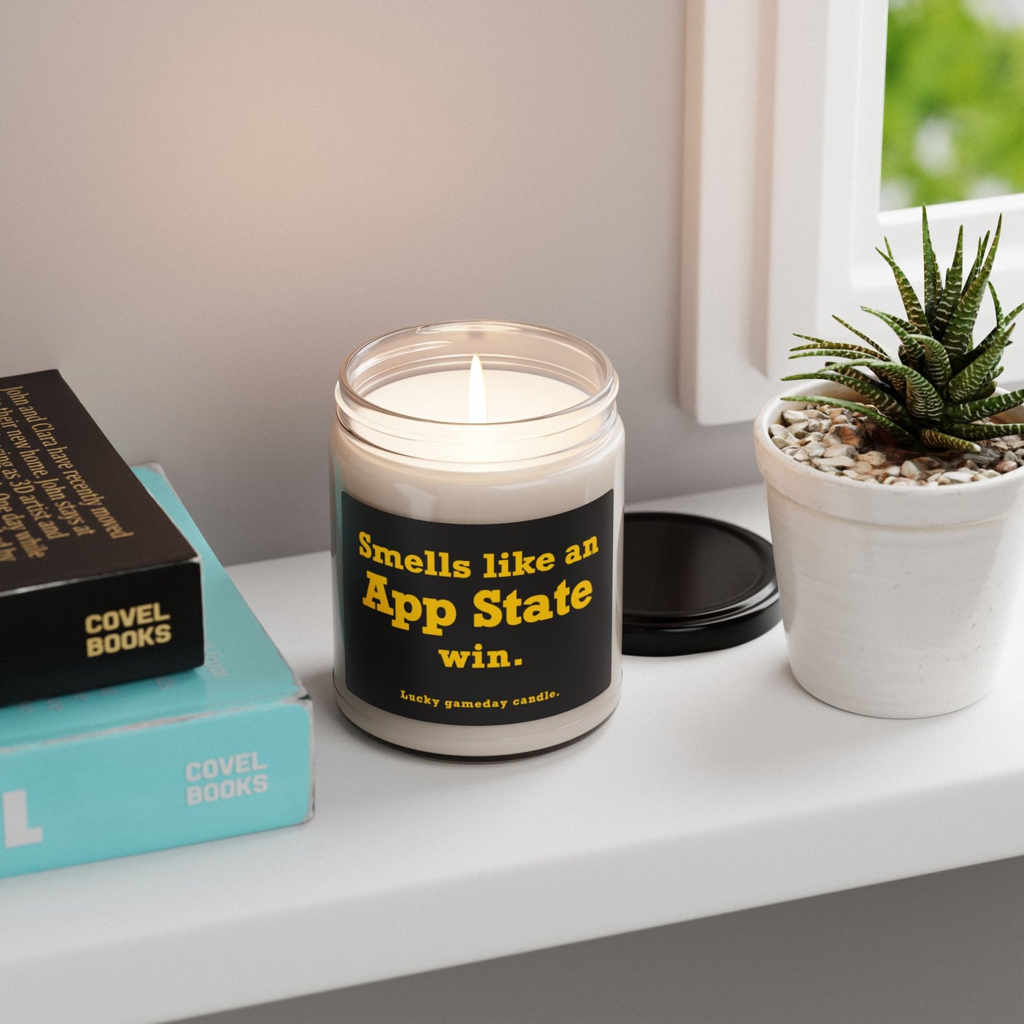 Appalachian State - "Smells like an App State win" scented candle (9 oz)