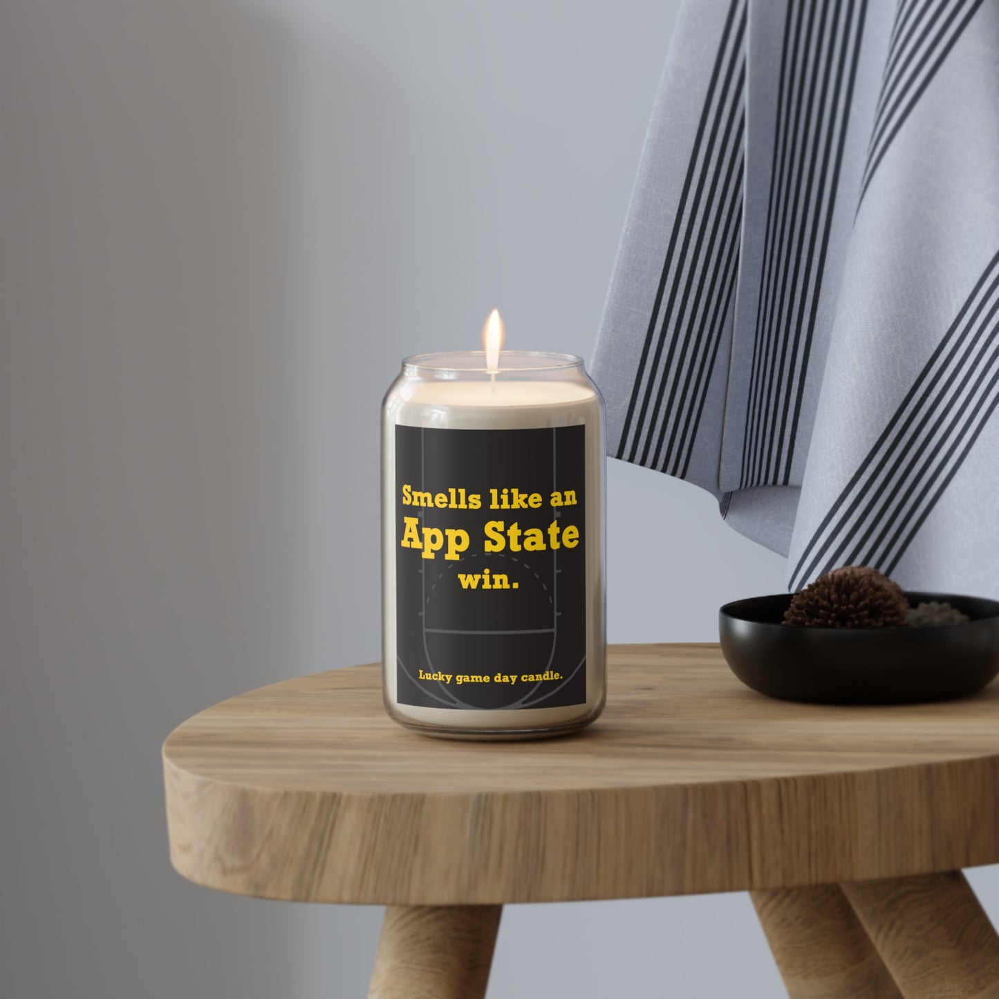 Appalachian State Basketball - "Smells like an App State win" scented candle (13.75 oz)