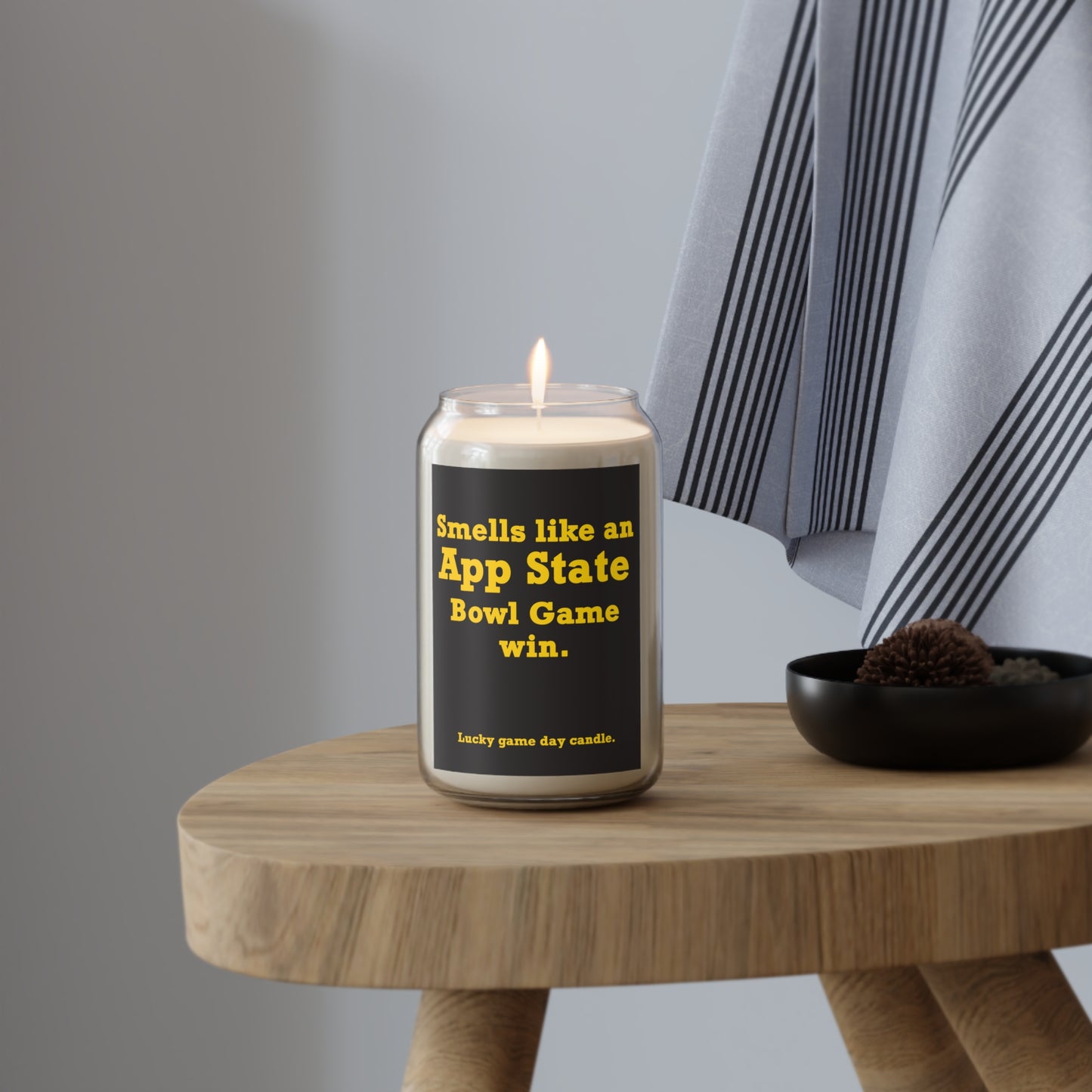 Appalachian State Bowl Game - "Smells like an App State Bowl Game win" scented candle (13.75 oz)