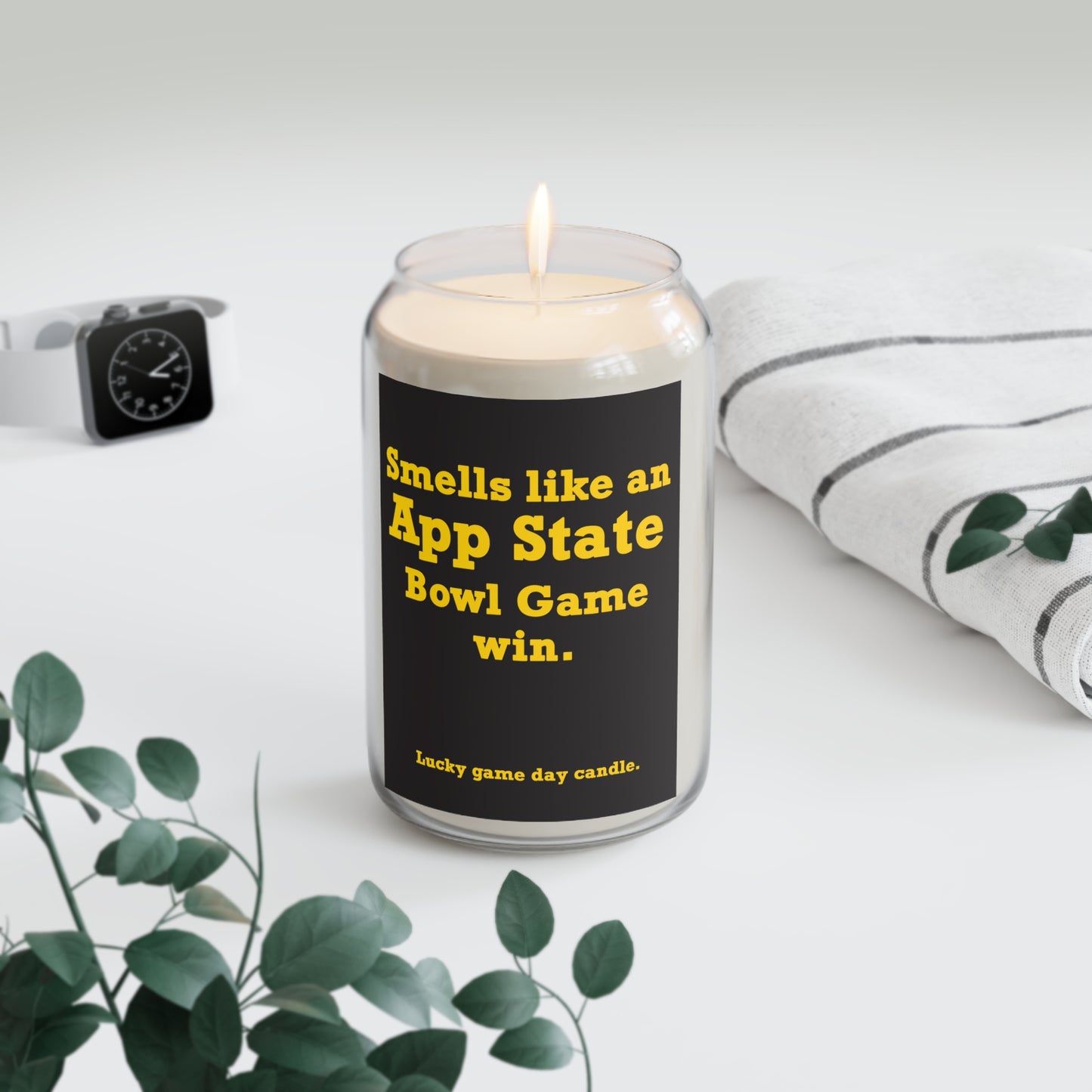 Appalachian State Bowl Game - "Smells like an App State Bowl Game win" scented candle (13.75 oz)