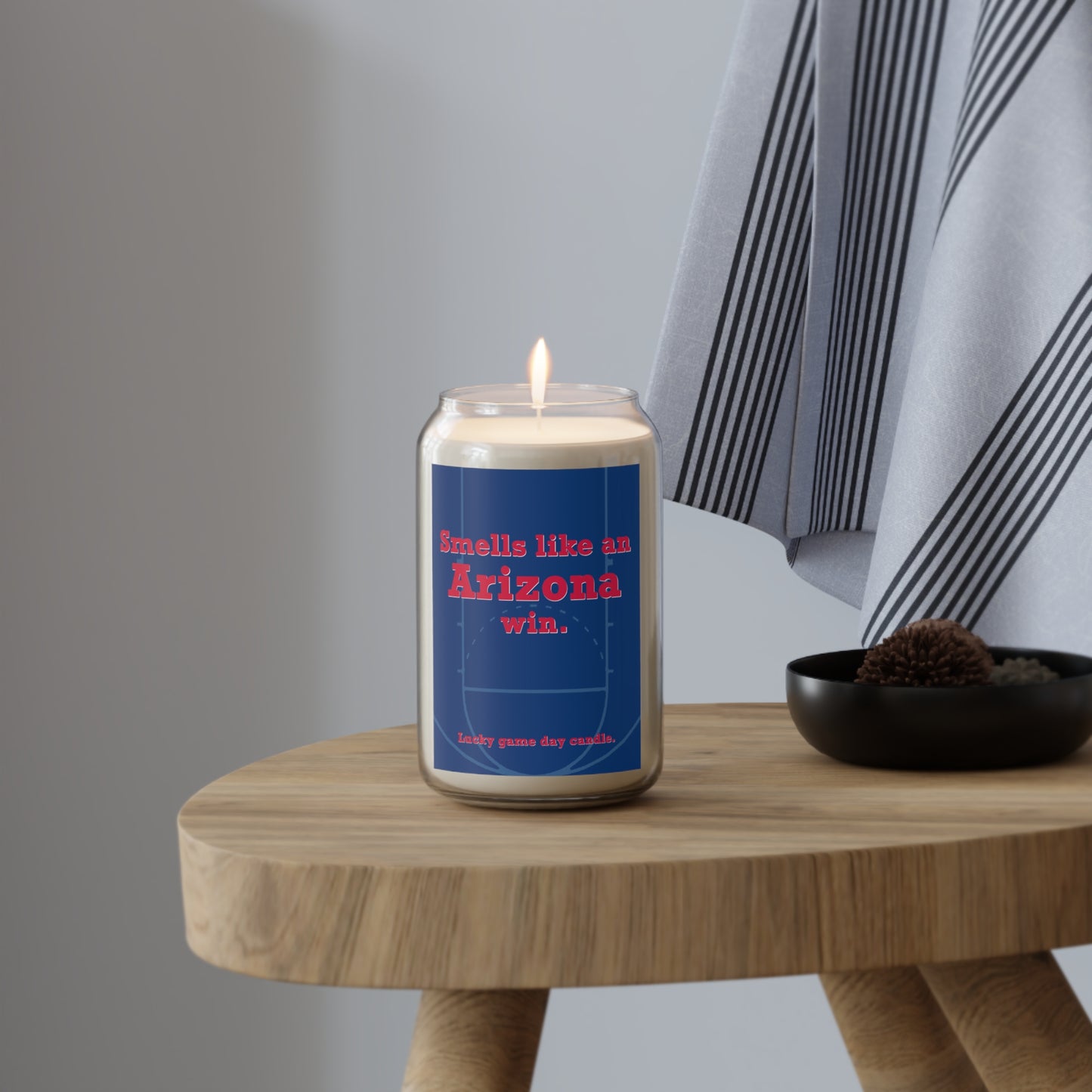 Arizona Basketball - "Smells like an Arizona win" scented candle (13.75 oz)