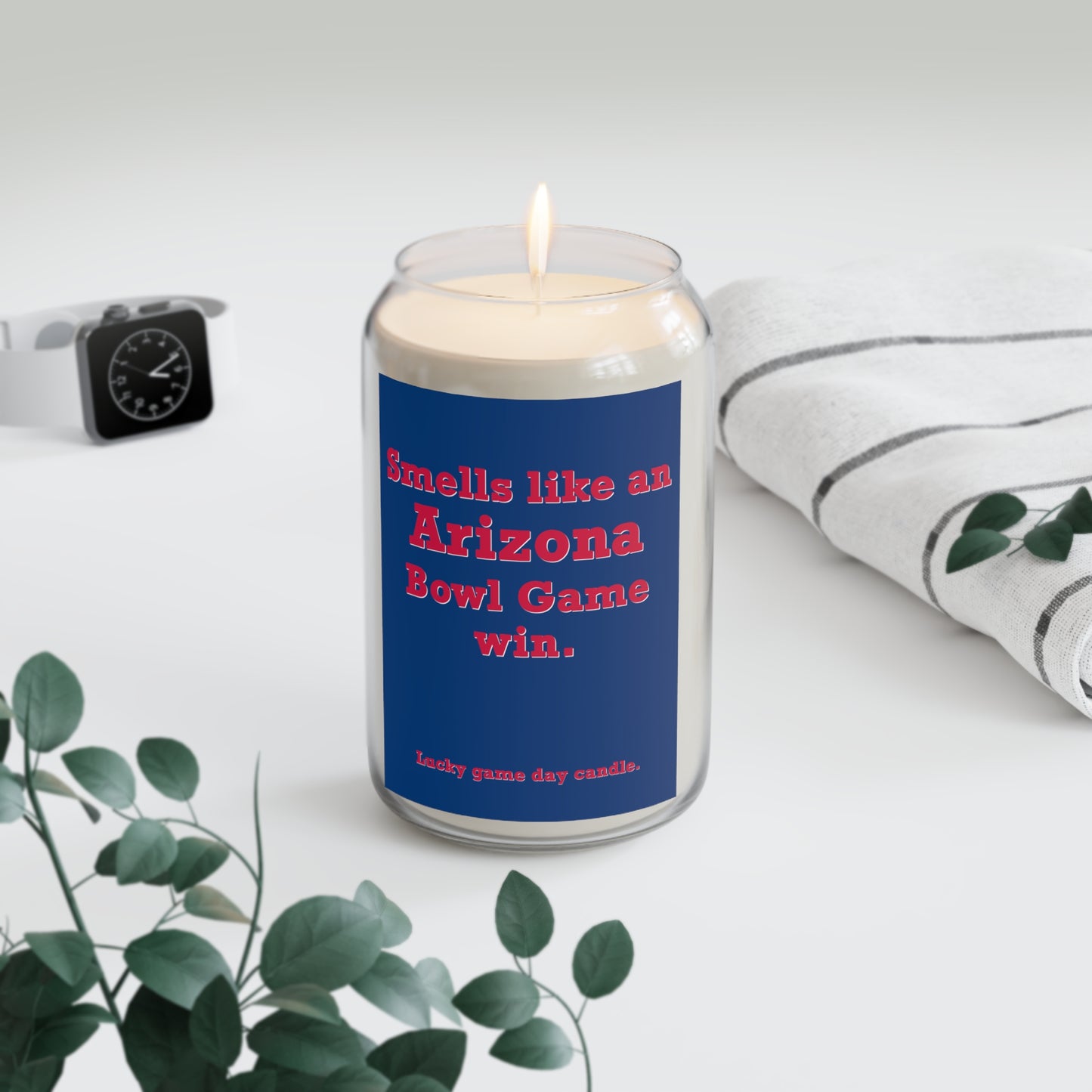 Arizona Bowl Game - "Smells like an Arizona Bowl Game win" scented candle (13.75 oz)