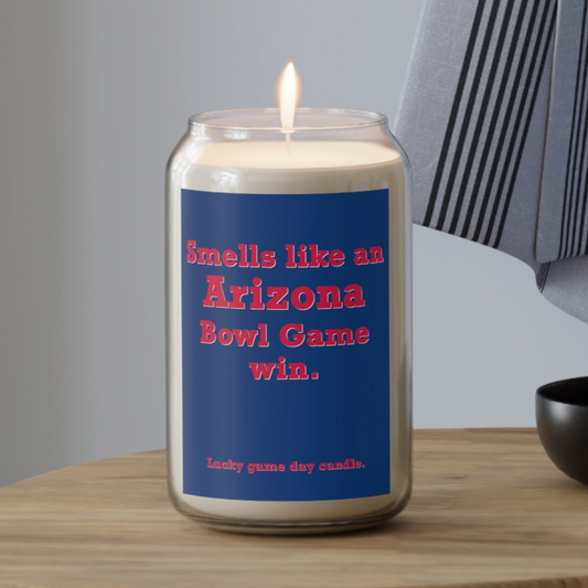 Arizona Bowl Game - "Smells like an Arizona Bowl Game win" scented candle (13.75 oz)