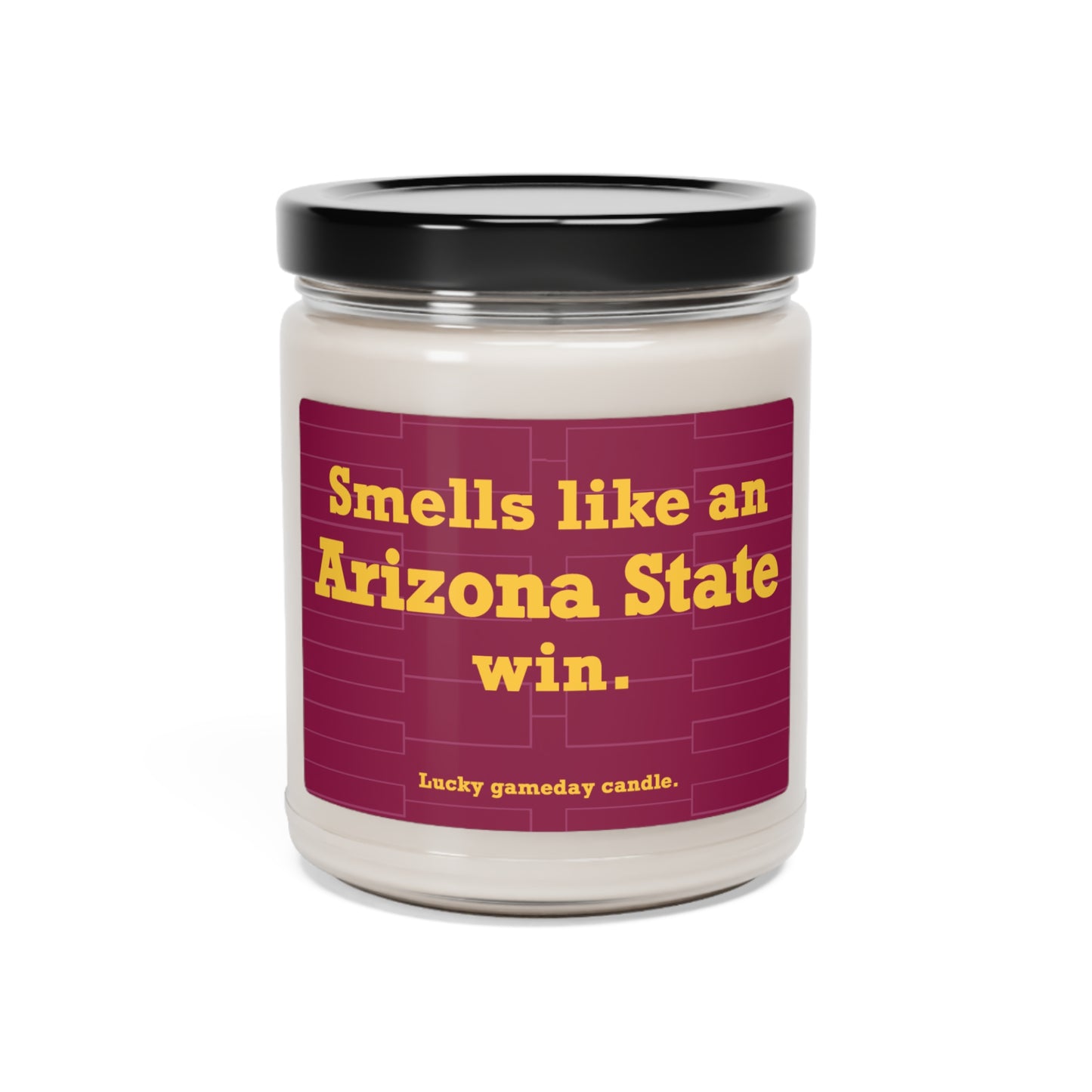 Arizona State Basketball - "Smells like an Arizona State win" scented candle (9 oz)