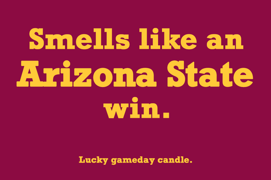 Arizona State - "Smells like an Arizona State win" scented candle (9 oz)