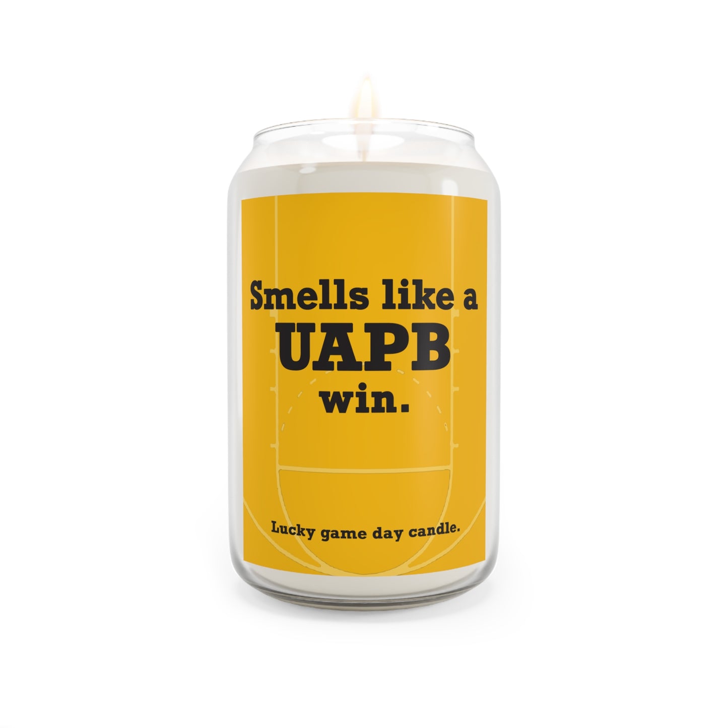 Arkansas Pine-Bluff Basketball - "Smells like a UAPB win" scented candle (13.75 oz)
