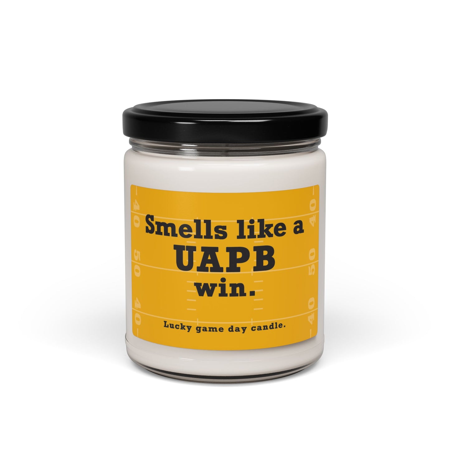 Arkansas Pine-Bluff Football - "Smells like a UAPB win" scented candle (9 oz)