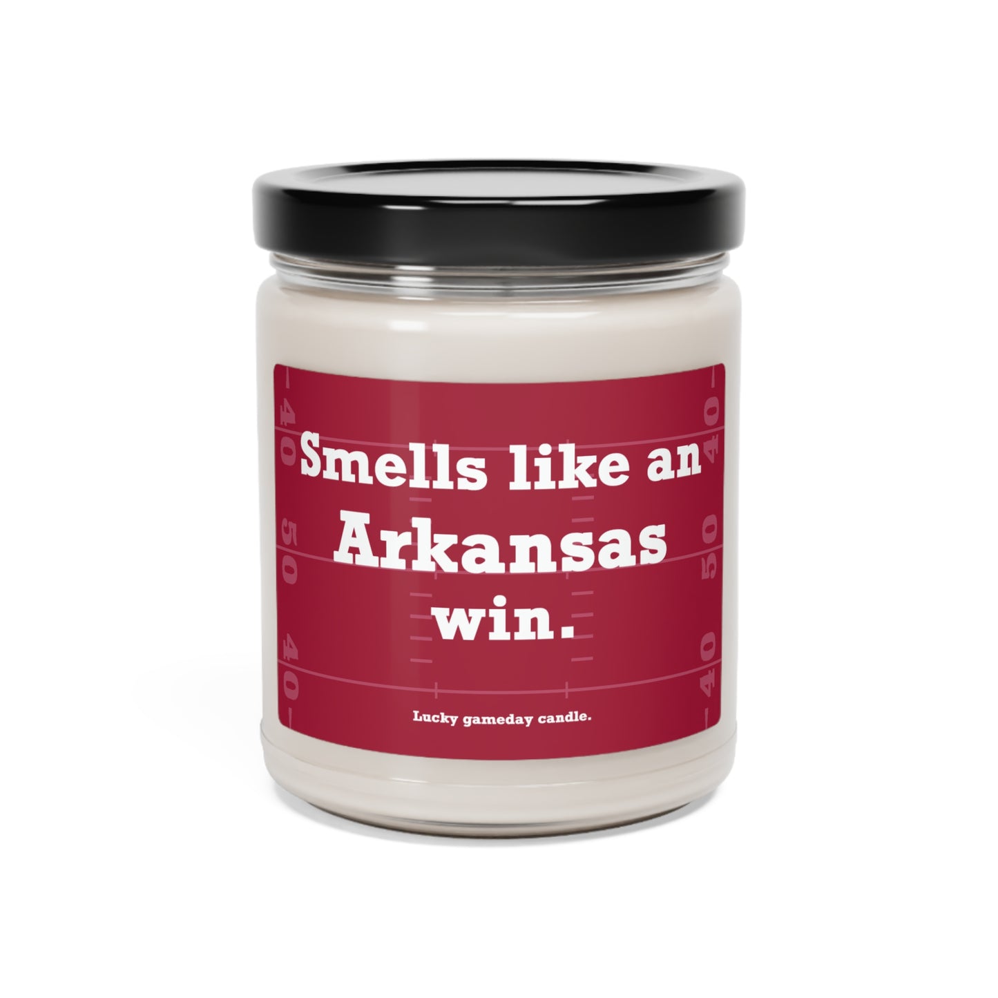 Arkansas Football - "Smells like an Arkansas" scented candle (9 oz)