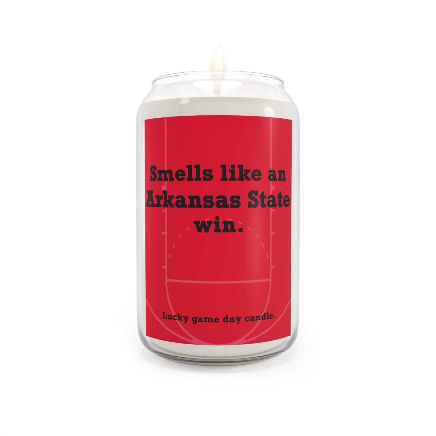 Arkansas State Basketball - "Smells like an Arkansas State win" scented candle (13.75 oz)