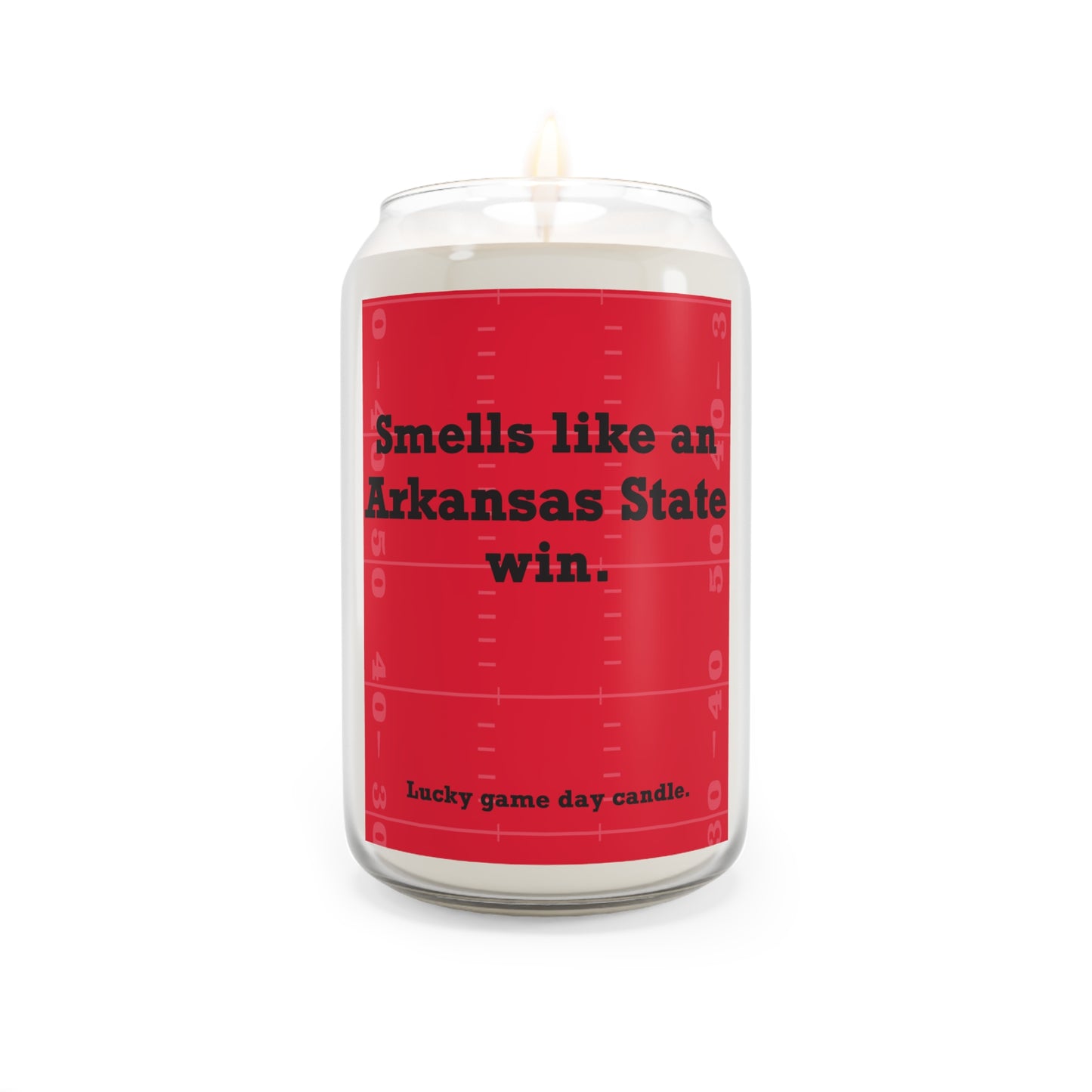 Arkansas State Football - "Smells like an Arkansas State win" scented candle (13.75 oz)