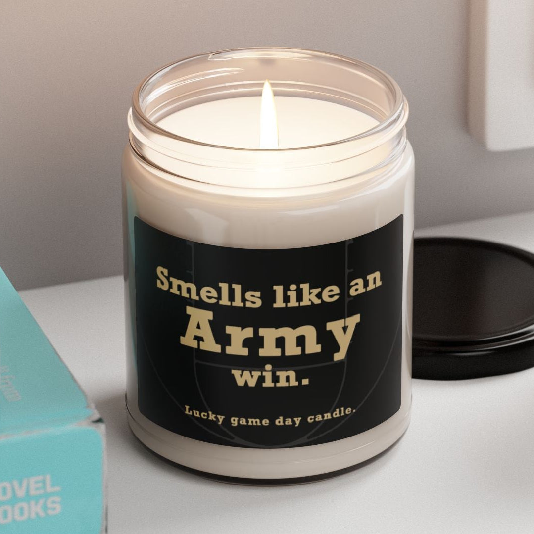 Army Basketball - "Smells like an Army win" scented candle (9 oz)