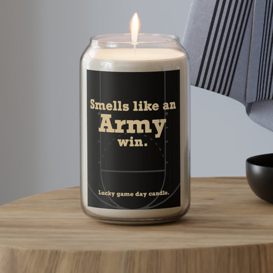 Army Basketball - "Smells like an Army win" scented candle (13.75 oz)