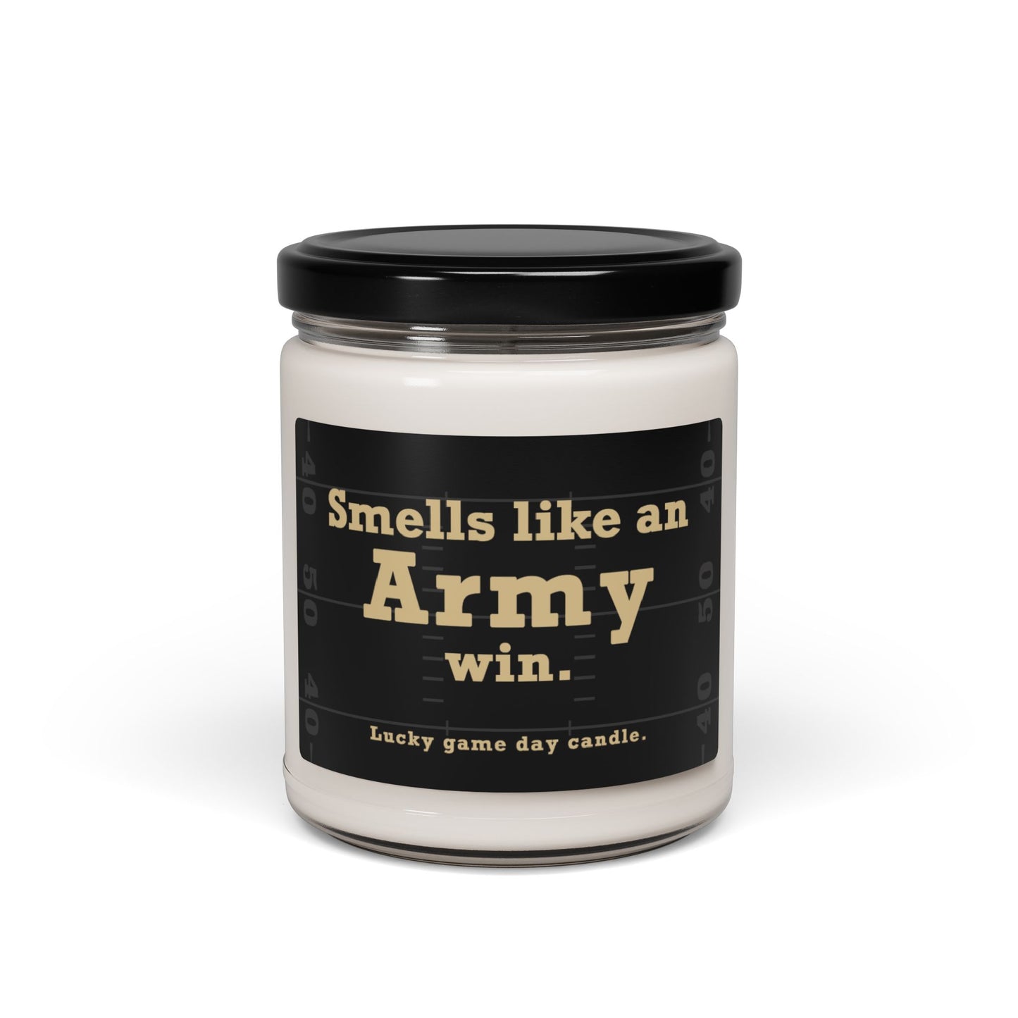 Army Football - "Smells like an Army win" scented candle (9 oz)