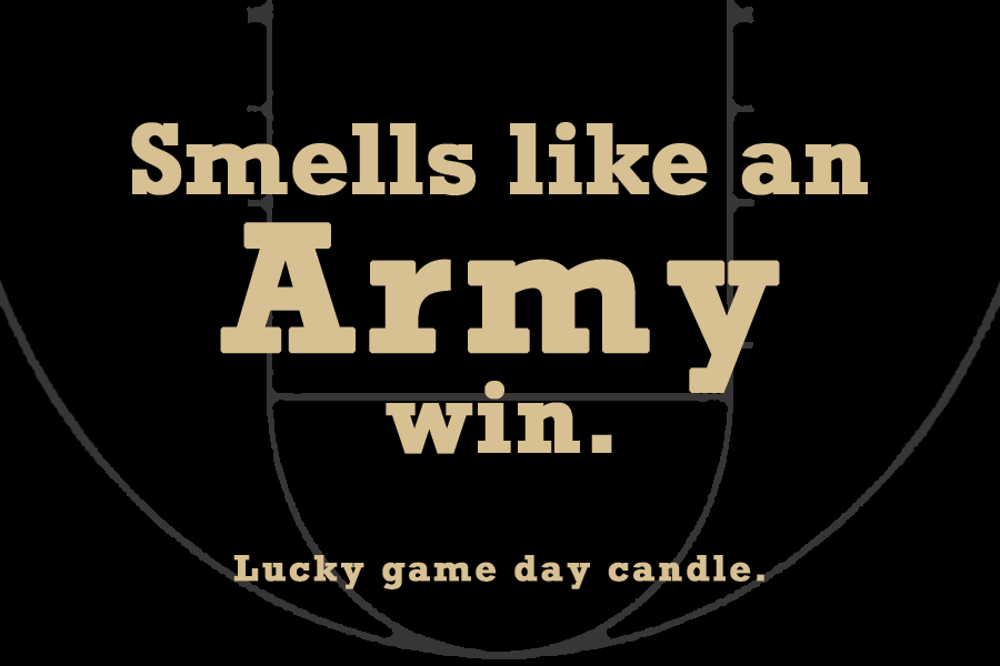 Army Basketball - "Smells like an Army win" scented candle (9 oz)