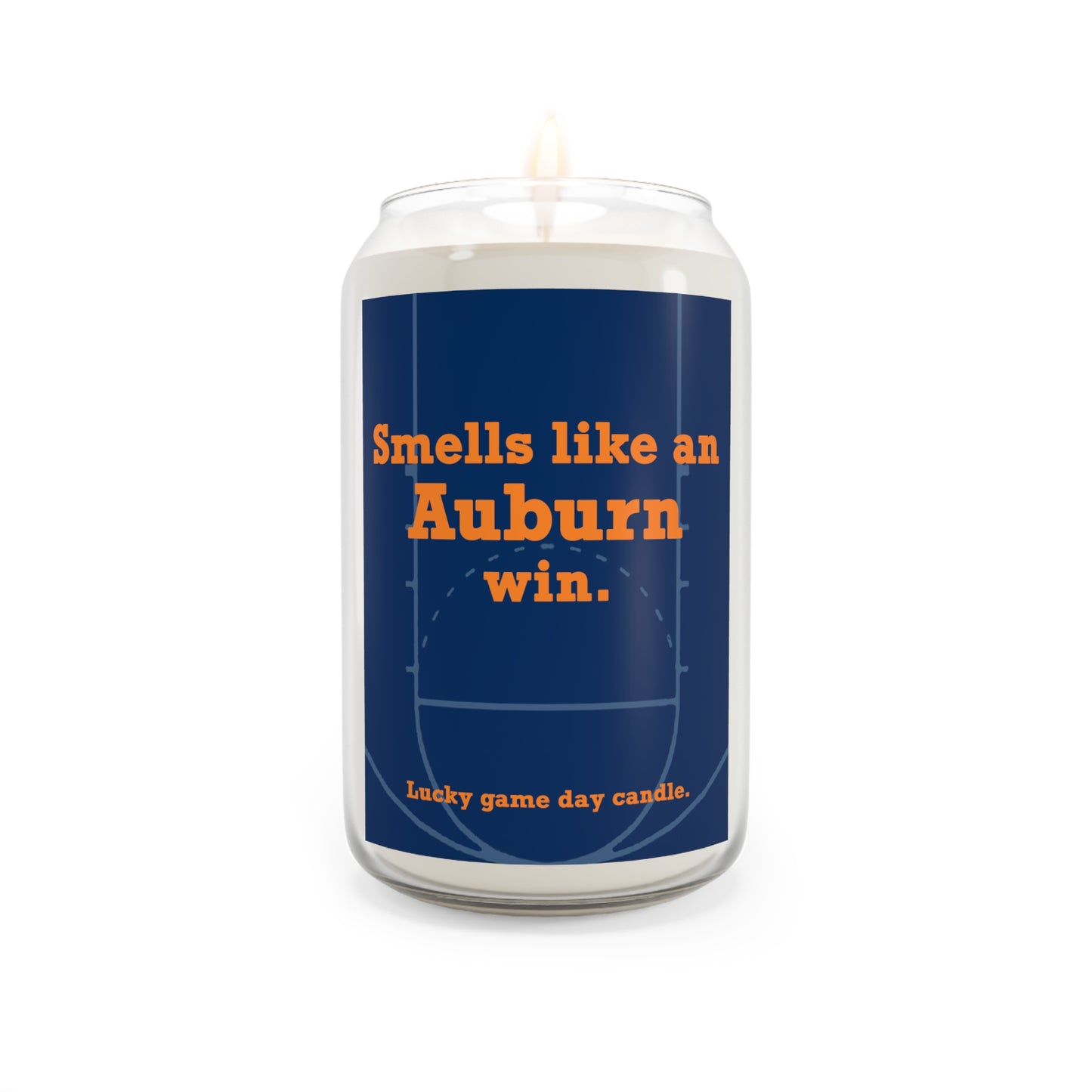 Auburn Basketball - "Smells like an Auburn win" scented candle (13.75 oz)