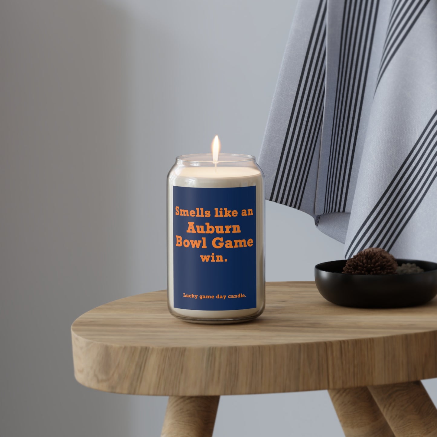 Auburn Bowl Game - "Smells like an Auburn Bowl Game win" scented candle (13.75 oz)