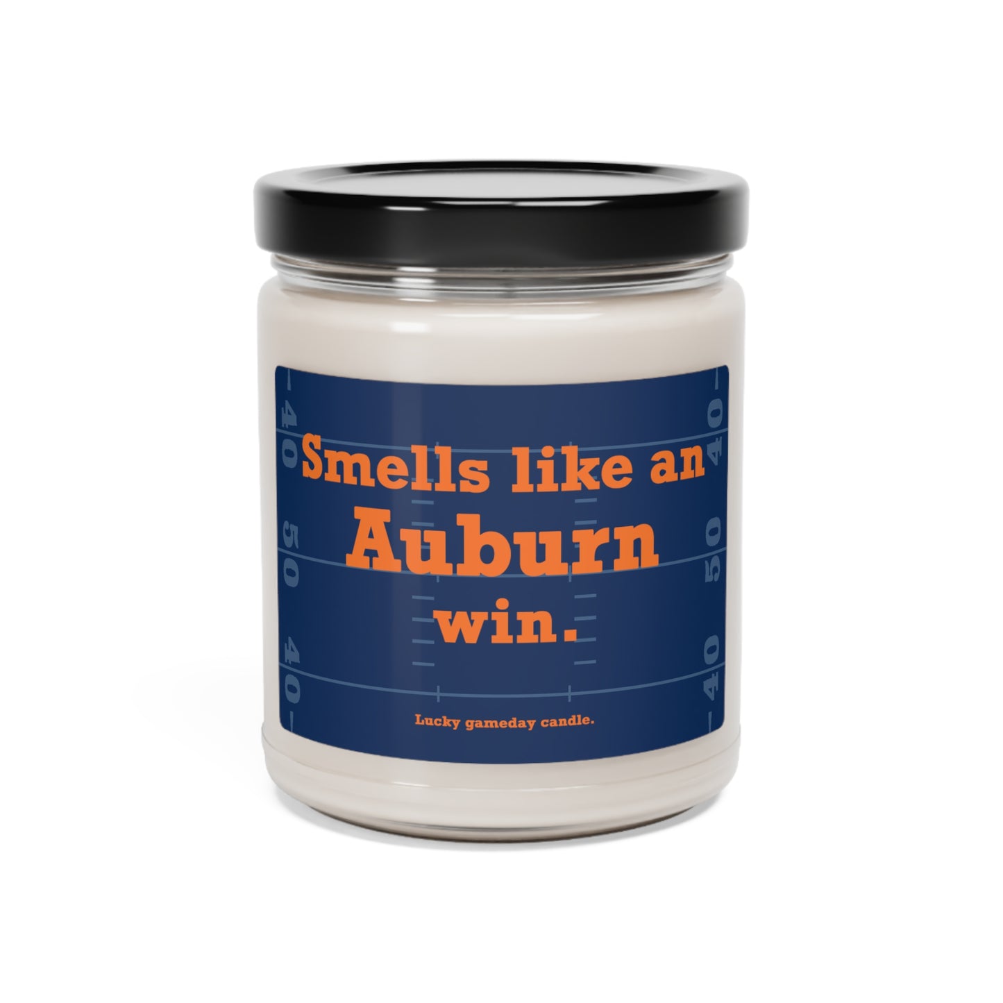 Auburn Football - "Smells like an Auburn win" scented candle (9 oz)