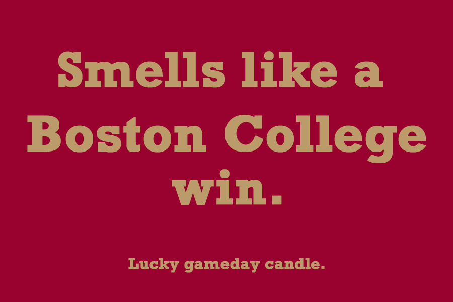 Boston College - "Smells Like a Boston College Win" scented candle (9 oz)