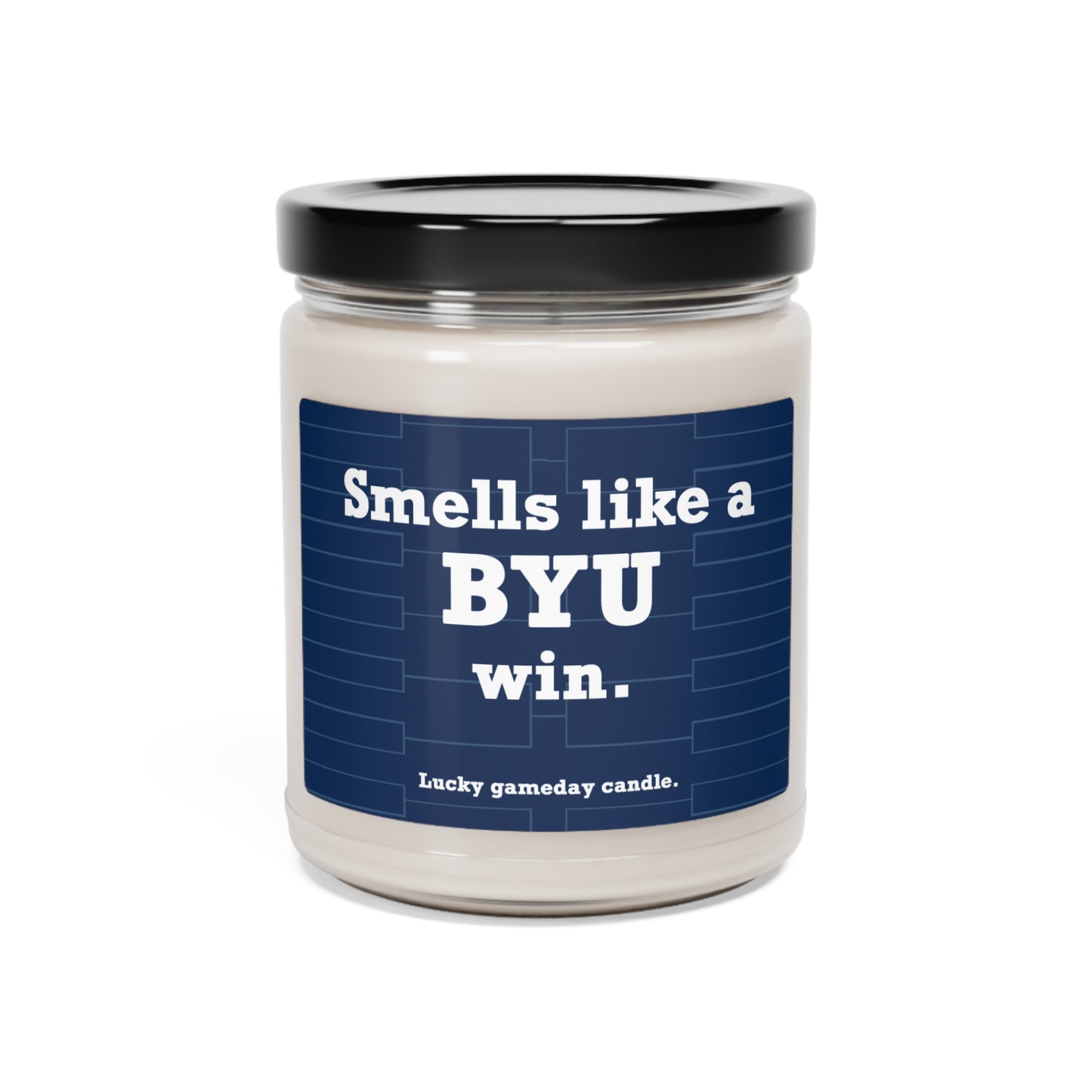 BYU Basketball - "Smells like a BYU win" scented candle (9 oz)