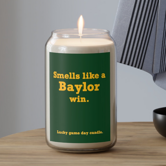 Baylor - "Smells like a Baylor win" scented candle (13.75 oz)