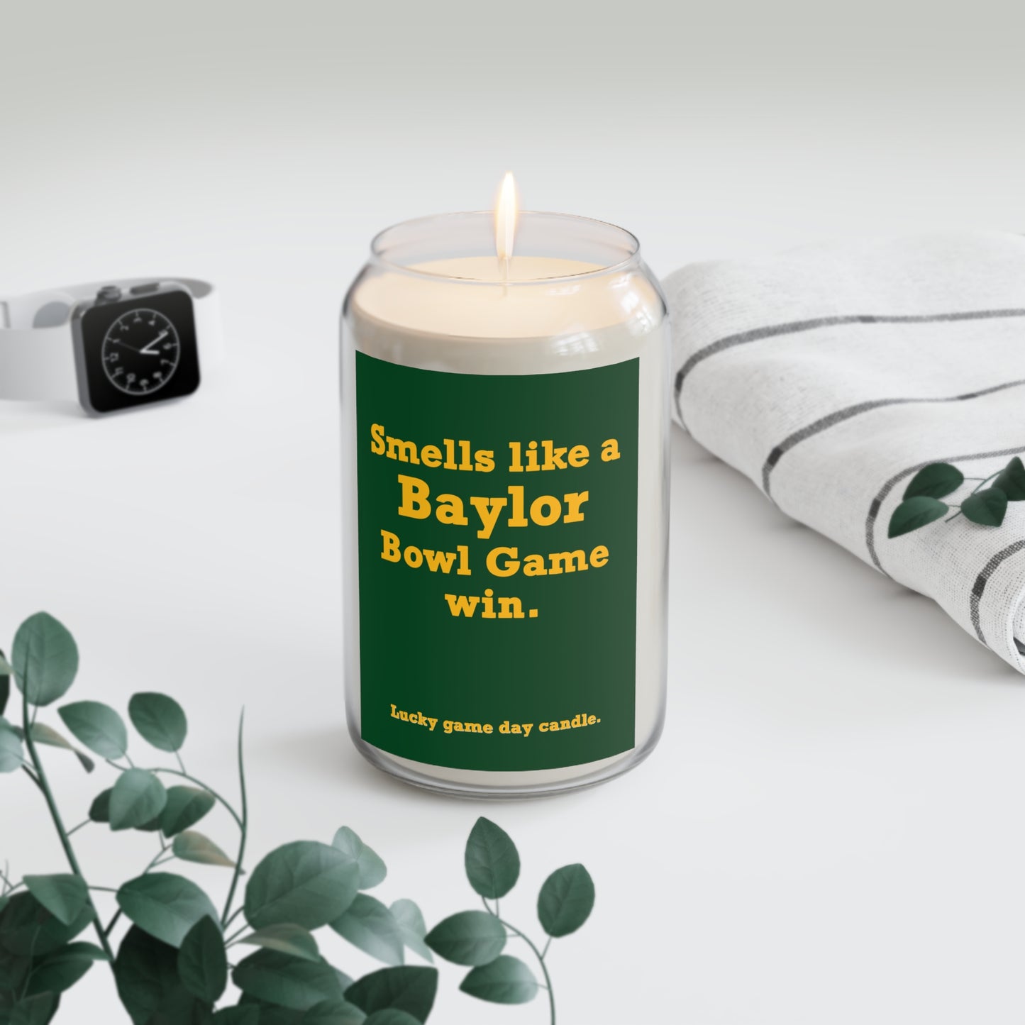 Baylor Bowl Game - "Smells like a Baylor Bowl Game win" scented candle (13.75 oz)