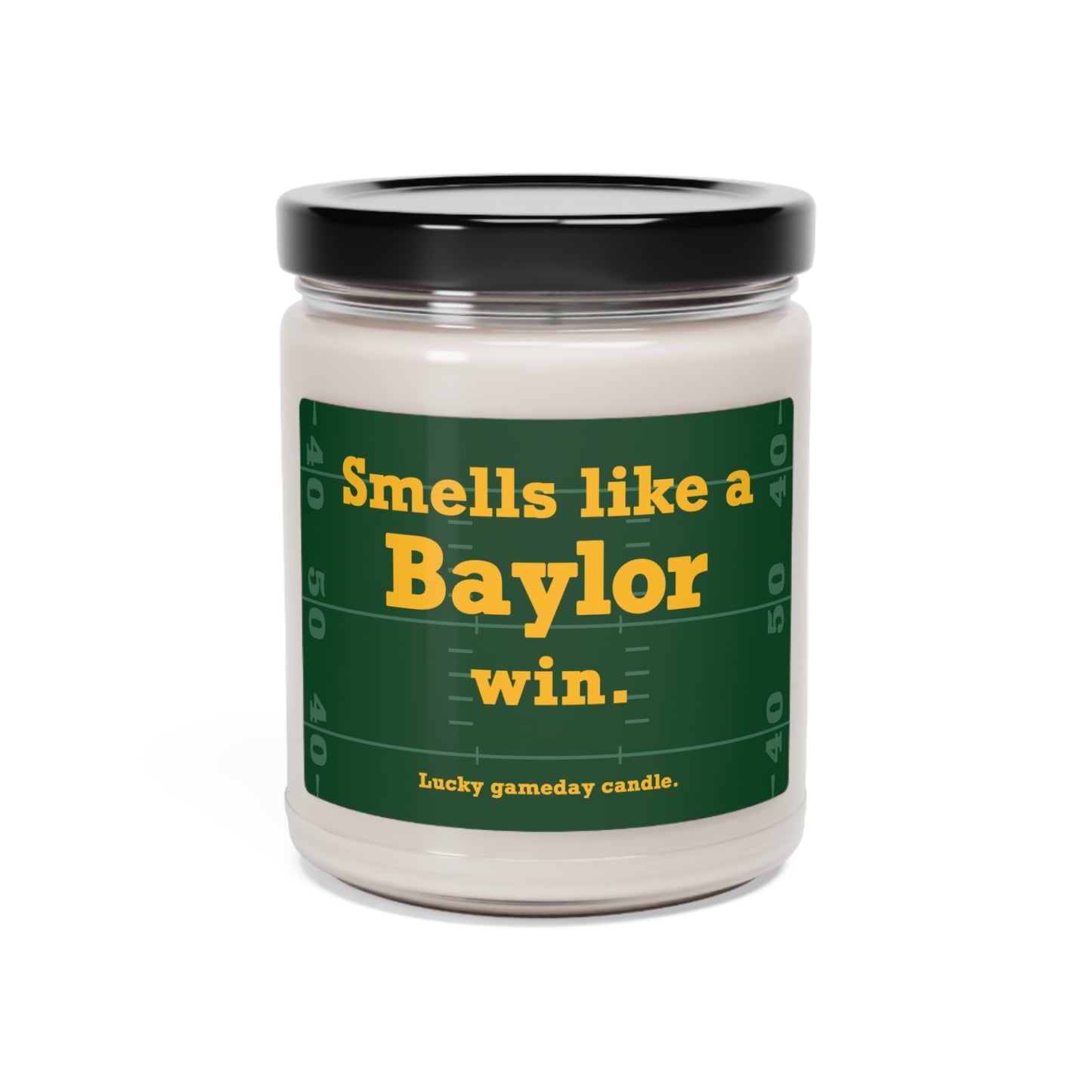 Baylor Football - "Smells like a Baylor win" scented candle (9 oz)