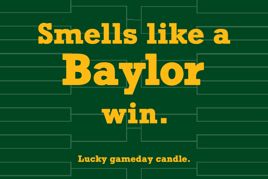 Baylor Basketball - "Smells like a Baylor win" scented candle (9 oz)