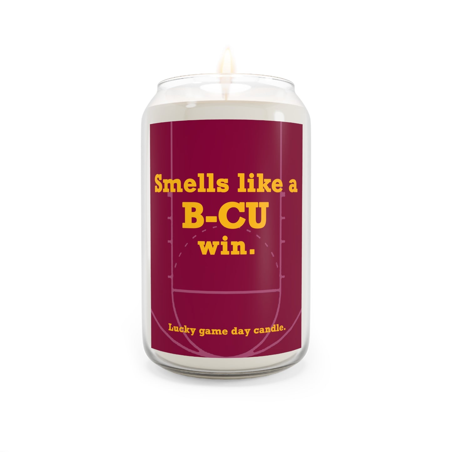 Bethune-Cookman Basketball - "Smells like a B-CU win" scented candle (13.75 oz)