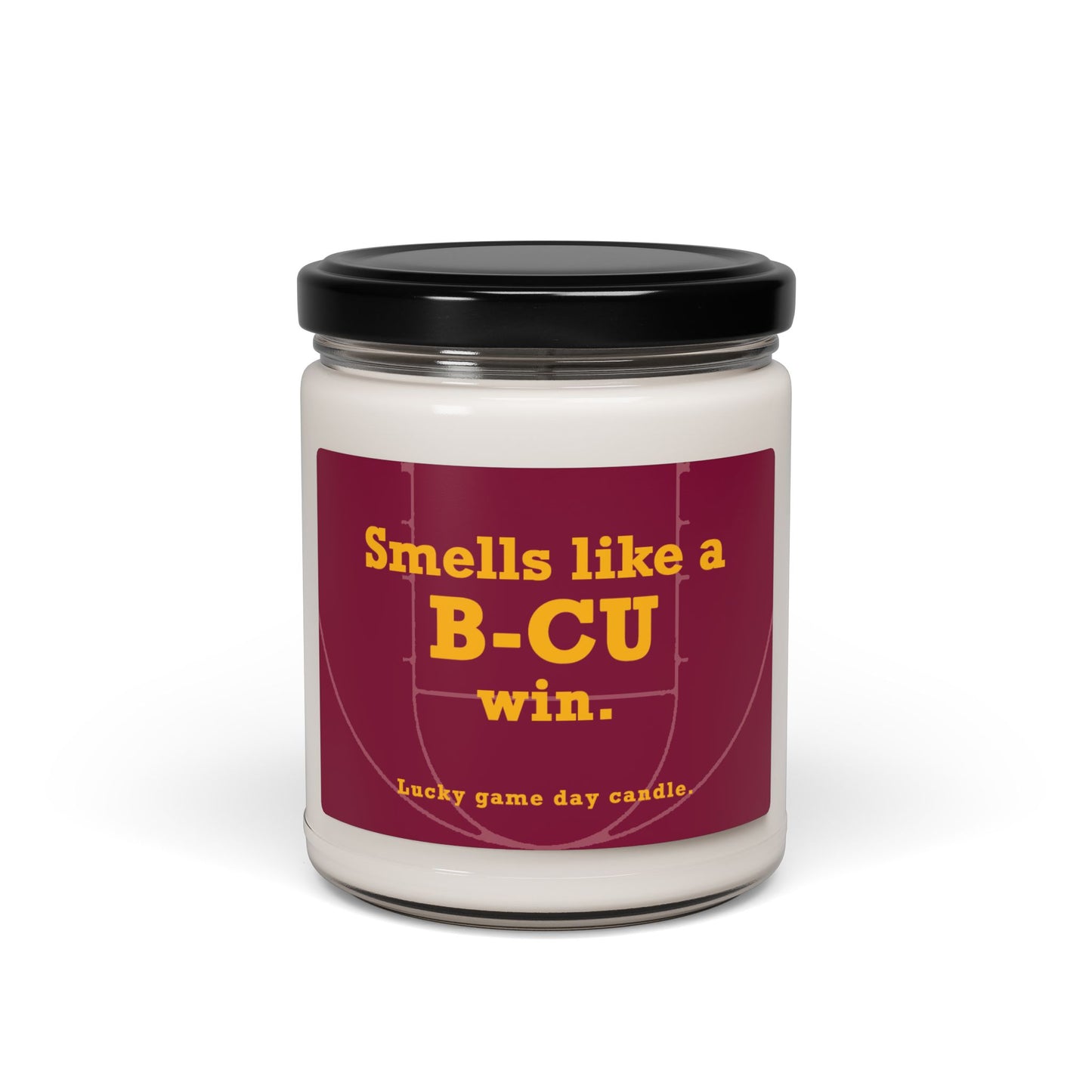 Bethune-Cookman Basketball - "Smells like a B-CU win" scented candle (9 oz)