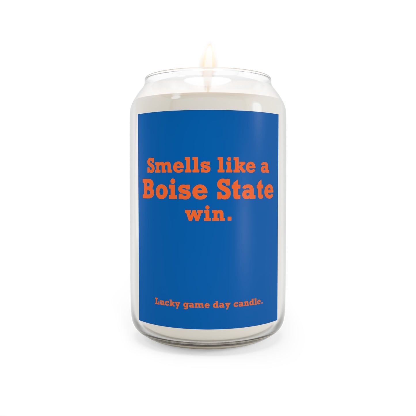 Boise State - "Smells like an Boise State win" scented candle (13.75 oz)