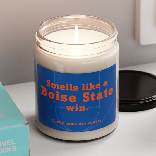 Boise State Basketball - Smells Like a Boise State Win (9 oz) scented candle