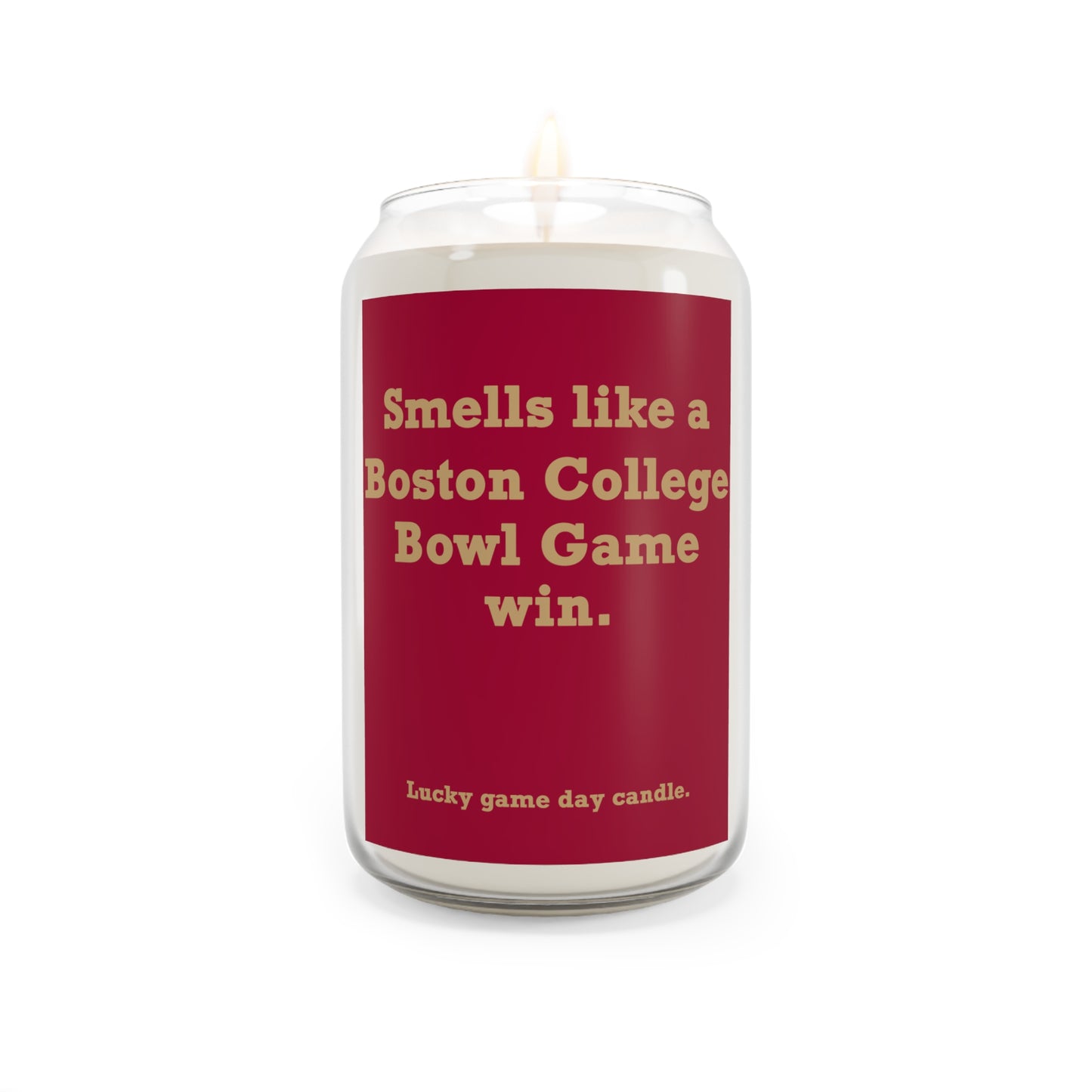 Boston College Bowl Game - "Smells like a Boston College Bowl Game win" scented candle (13.75 oz)