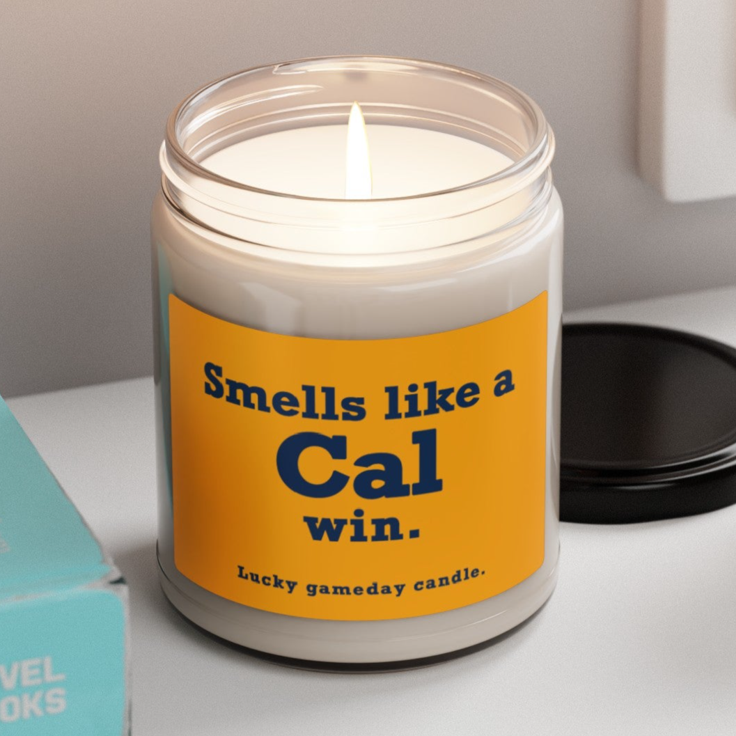 Cal - Smells Like a Cal Win scented candle (9 oz)