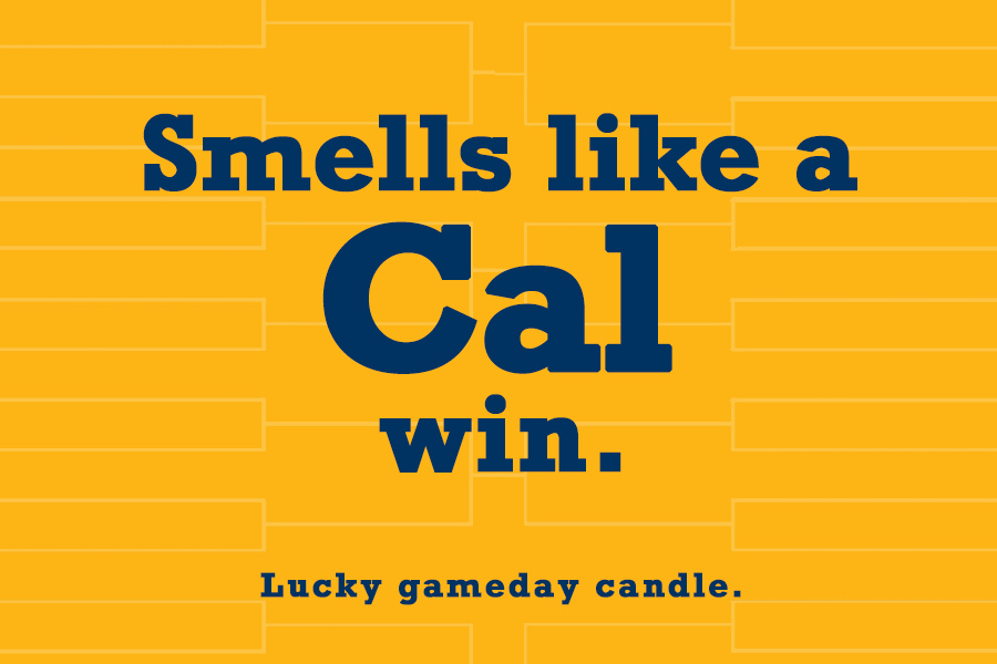 Cal Basketball - Smells Like a Cal Win scented candle (9 oz)