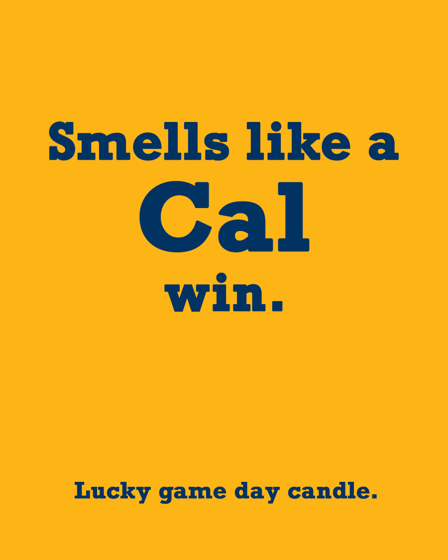 Cal - Smells Like a Cal Win scented candle (13.75 oz)