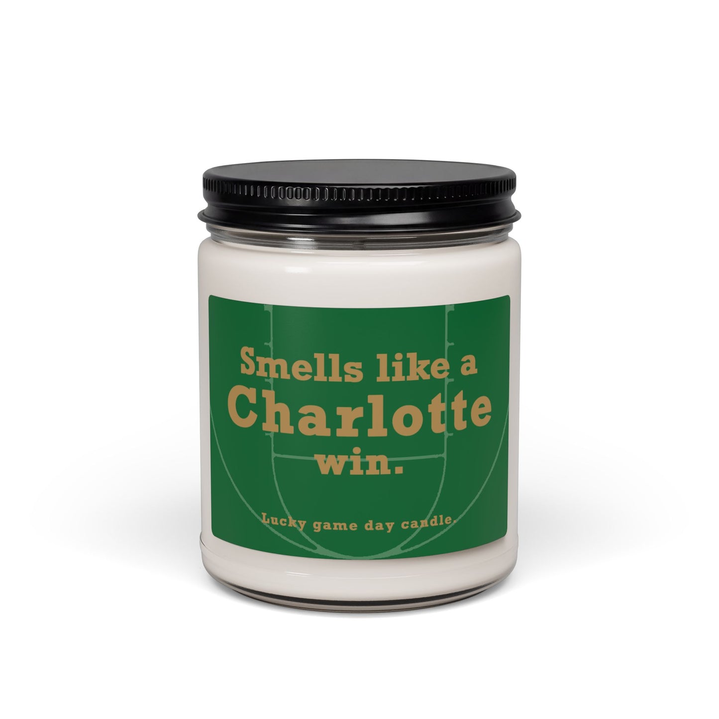 Charlotte Basketball - "Smells like a Charlotte win" scented candle (9 oz)