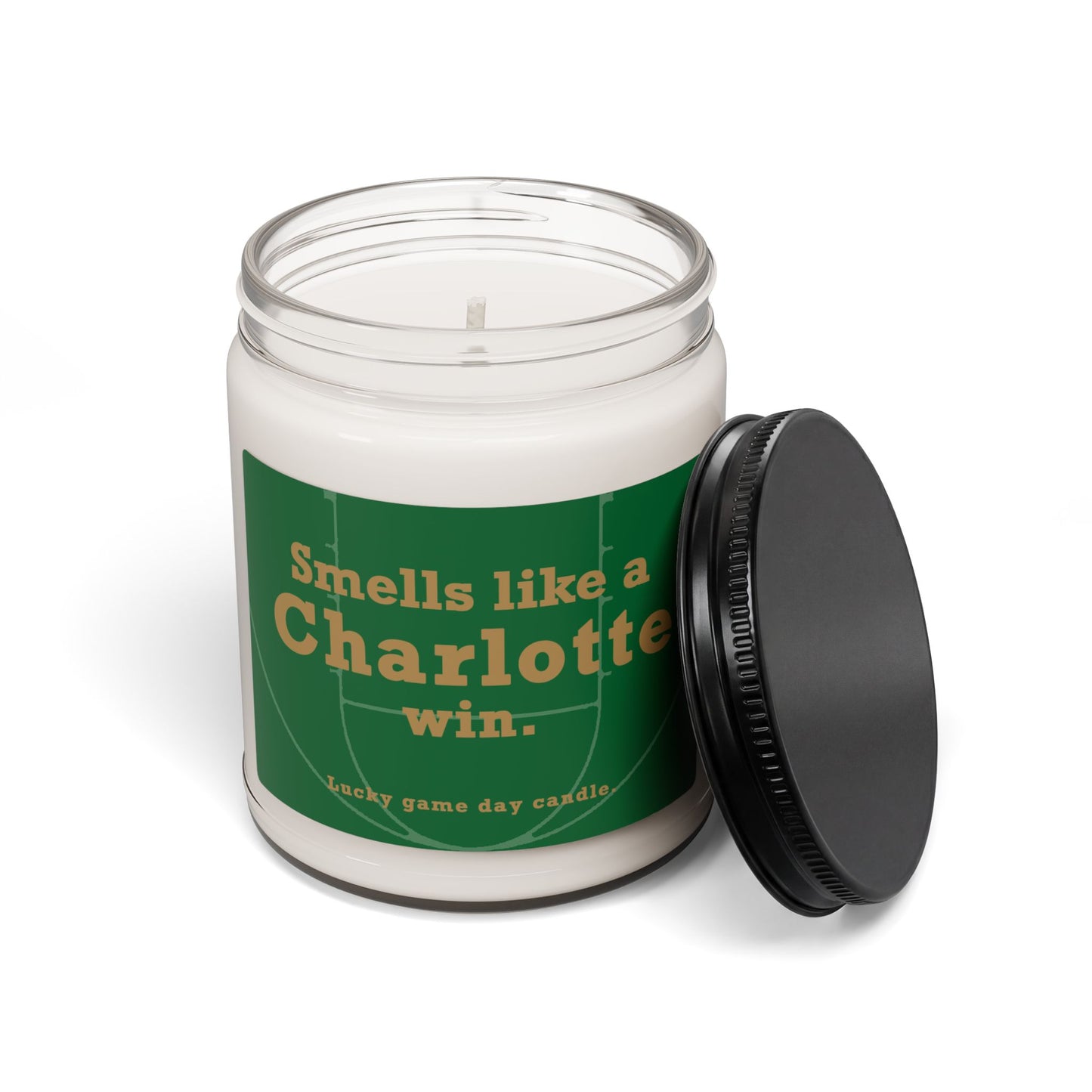 Charlotte Basketball - "Smells like a Charlotte win" scented candle (9 oz)