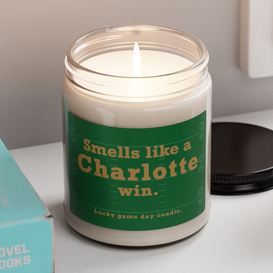 Charlotte Football  - Smells Like a Charlotte Win (9 oz) scented candle