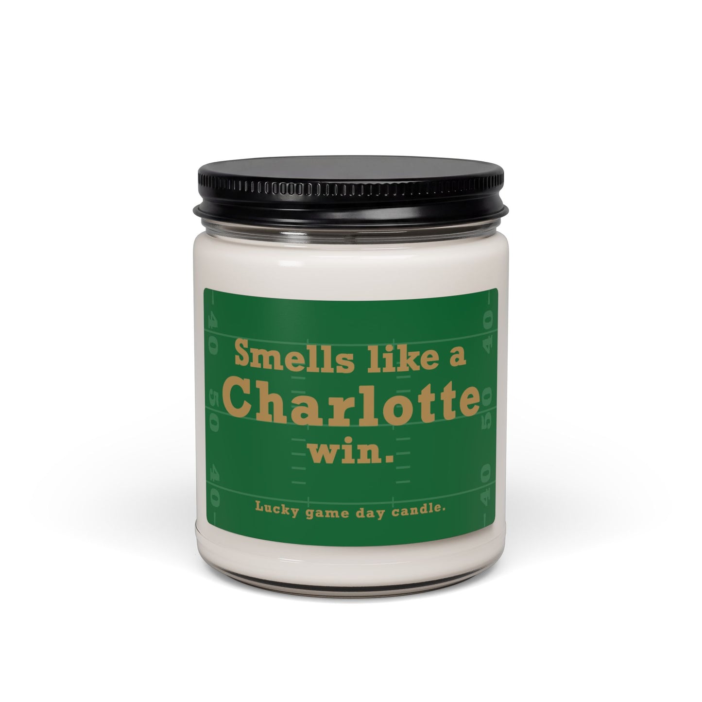 Charlotte Football - "Smells like a Charlotte win" scented candle (9 oz)