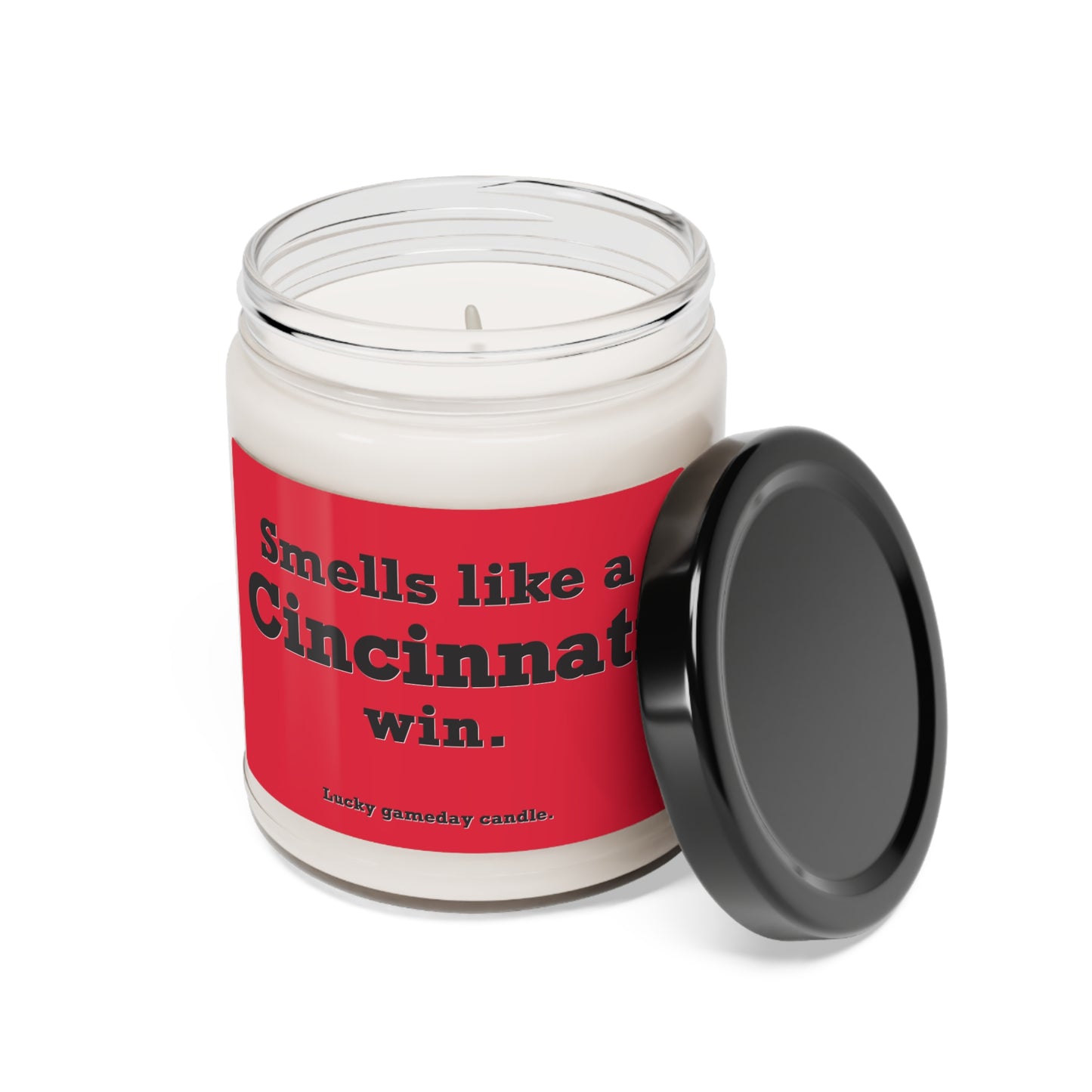 Cincinnati - "Smells like a Cincinnati win" scented candle (9 oz)