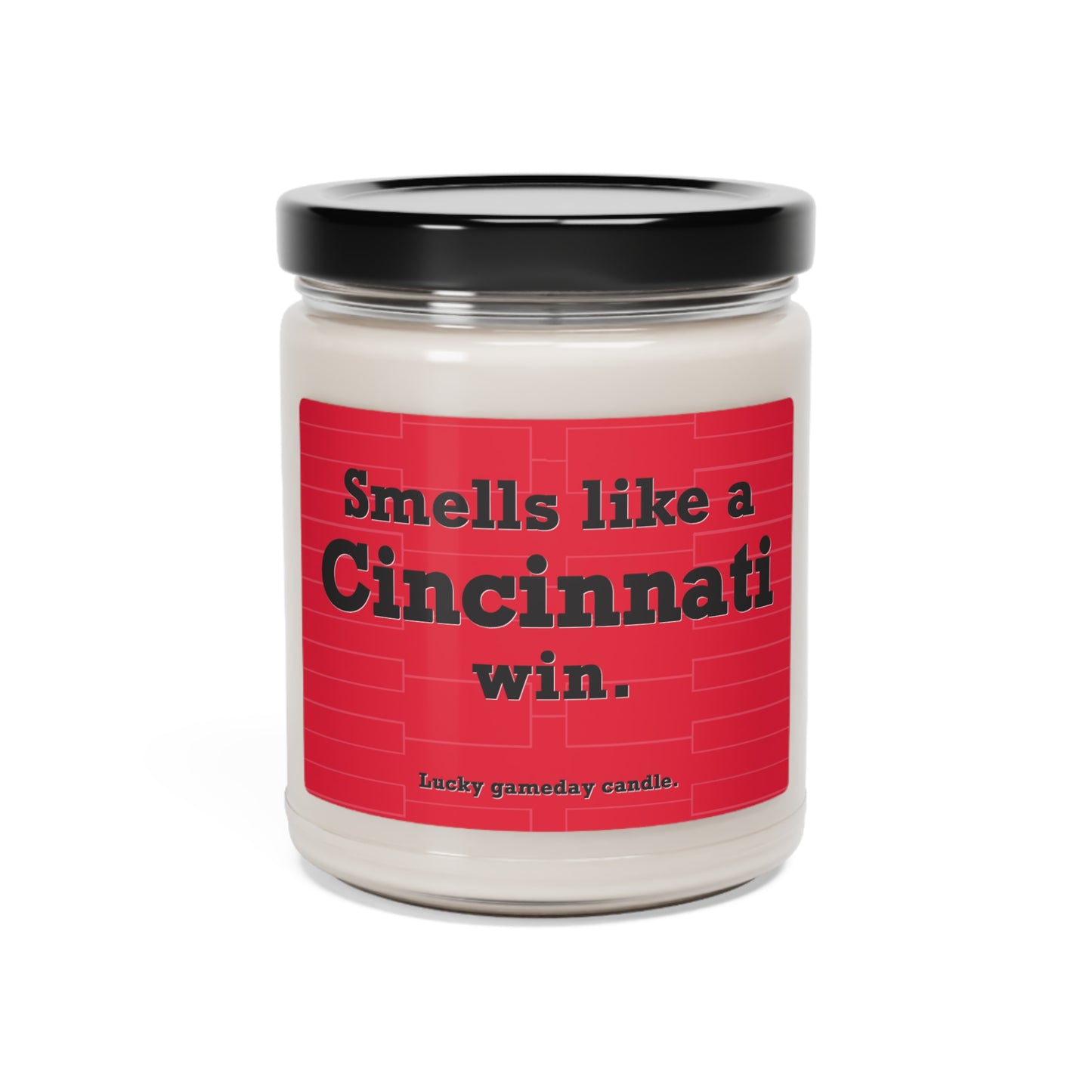 Cincinnati Basketball - "Smells like a Cincinnati win" scented candle (9 oz)