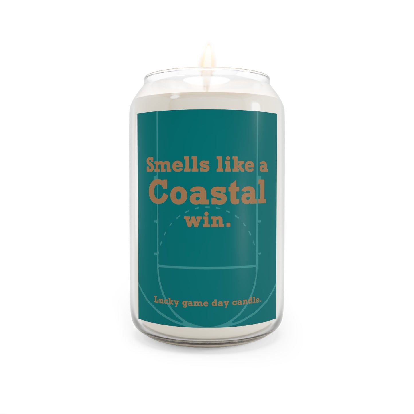 Coastal Carolina Basketball - "Smells like a Coastal win" scented candle (13.75 oz)