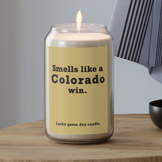 Colorado - "Smells like a Colorado win" scented candle (13.75 oz)