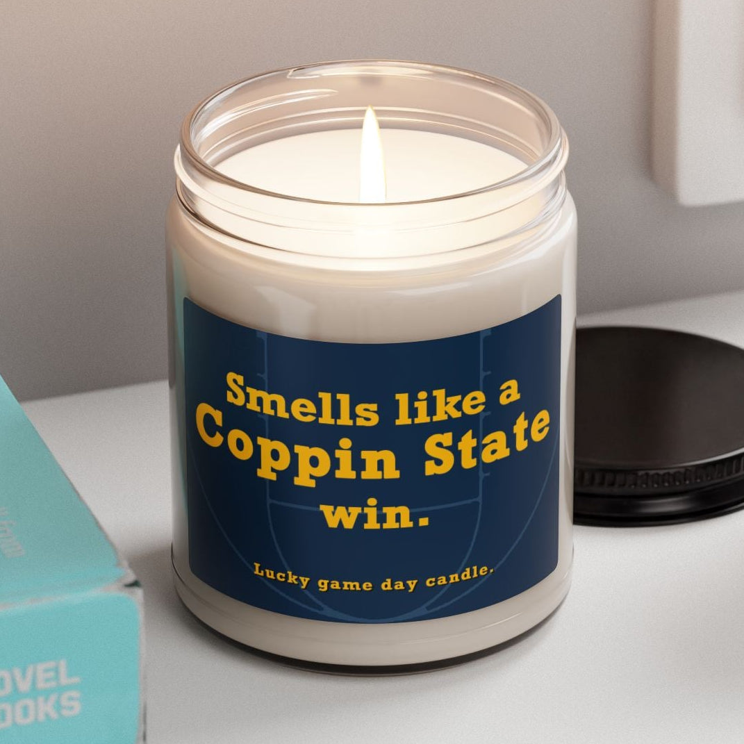 Coppin State Basketball - "Smells Like a Coppin State Win" scented candle (9 oz)