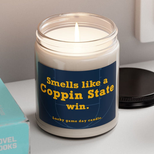 Coppin State Basketball - "Smells Like a Coppin State Win" scented candle (9 oz)