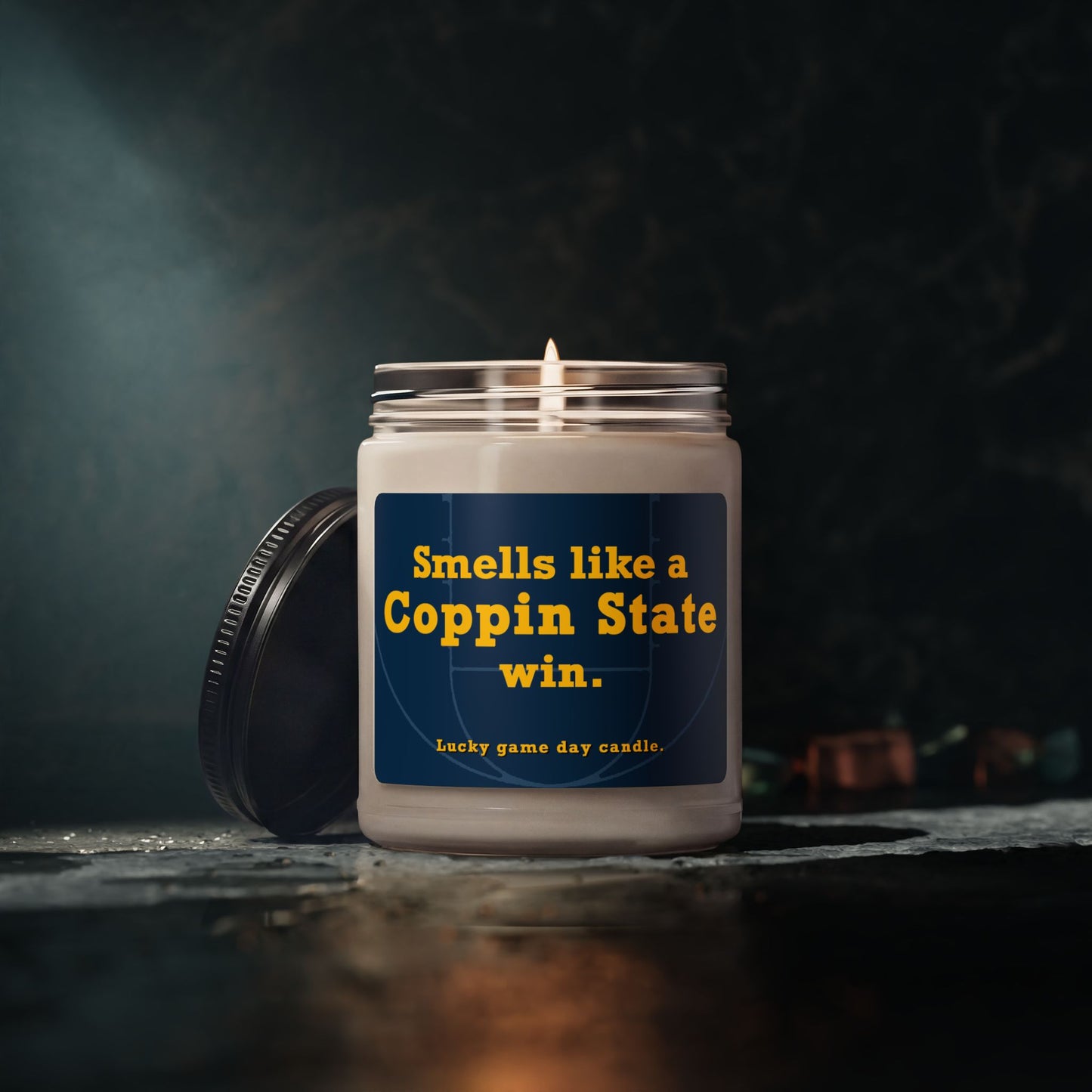 Coppin State Basketball - "Smells Like a Coppin State Win" scented candle (9 oz)
