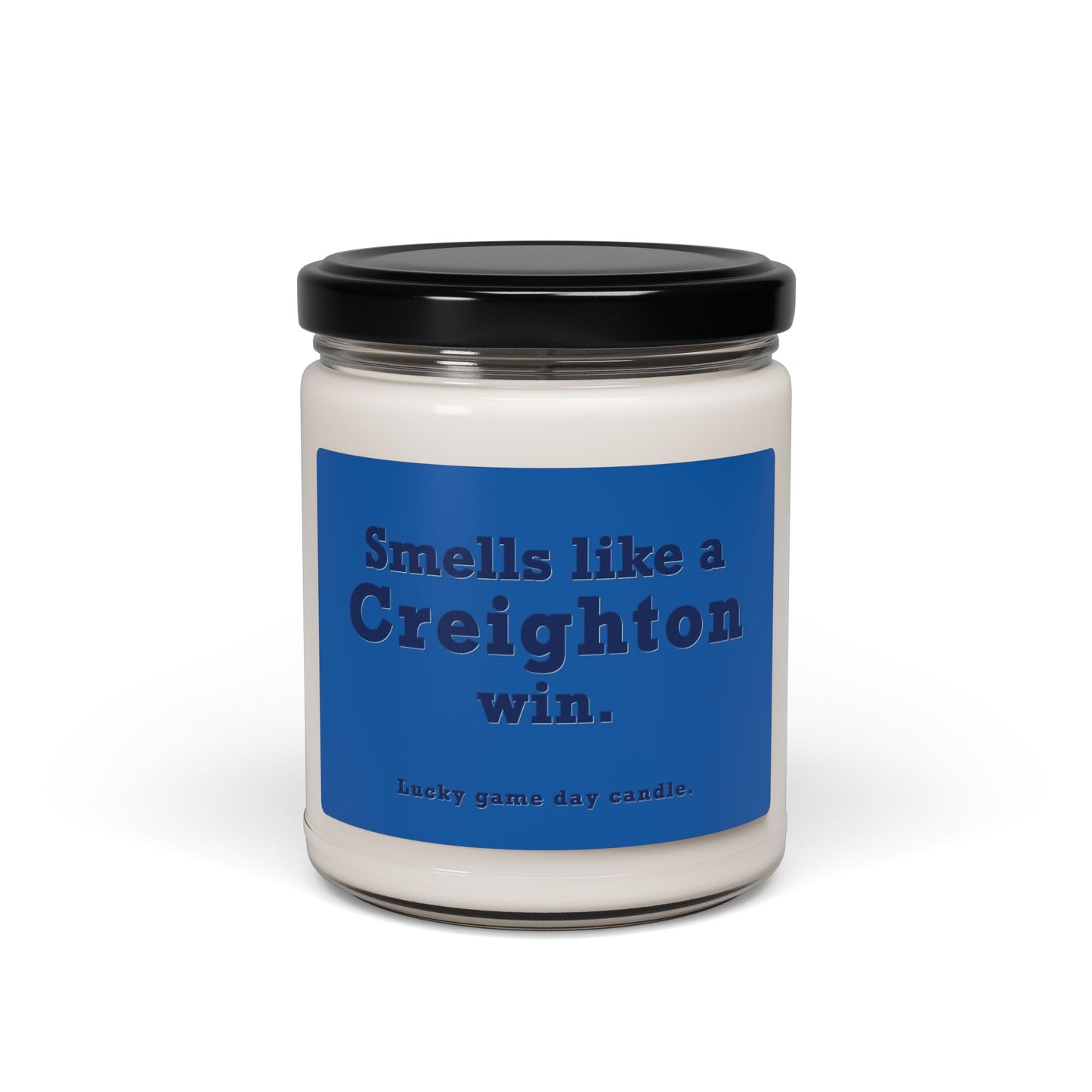 Creighton Football - "Smells like a Creighton win" scented candle (9 oz)