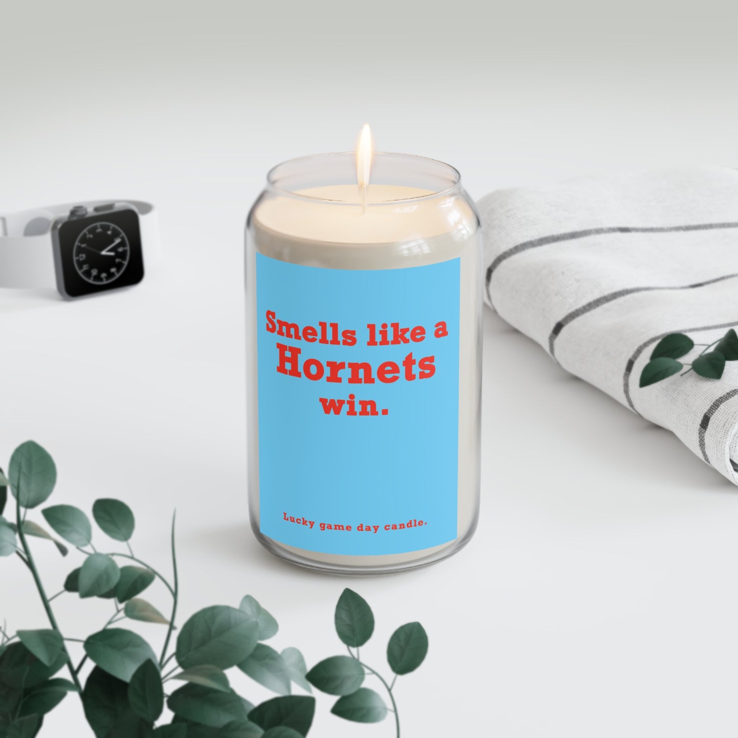 Delaware State - "Smells like a Hornets win" scented candle (13.75 oz)