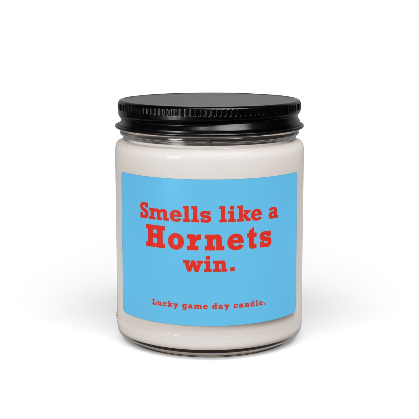 Delaware State - "Smells like a Hornets win" scented candle (9 oz)